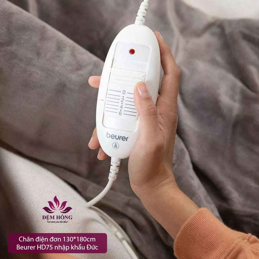 Bộ điều khiển với 6 chế độ điều chỉnh nhiệt, auto ngắt sau 3 tiếng