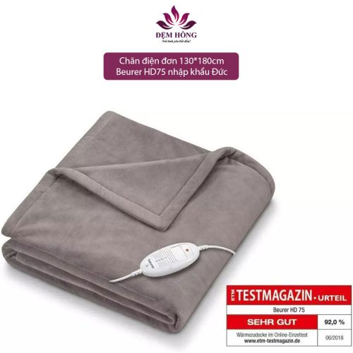 Chăn điện đơn Đức Beurer HD75
