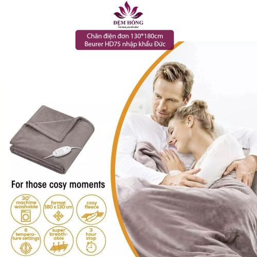 Mẫu chăn điện Beurer 130x180cm được ưa chuộng
