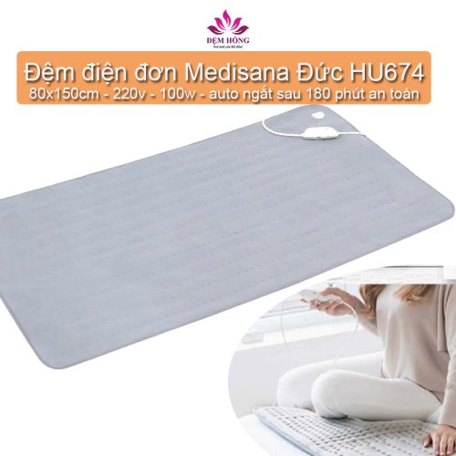 Nơi cung cấp đệm điện đơn hàng nội địa Đức Medisana