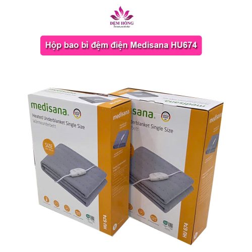 Bao bì hộp đựng đệm điện Medisana HU674