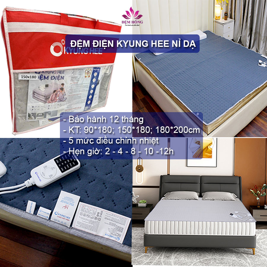 Đệm điện Kyung Hee Ni Da chính hãng